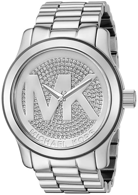 cheap michael kors ladies watches uk|michael kors runway watch silver.